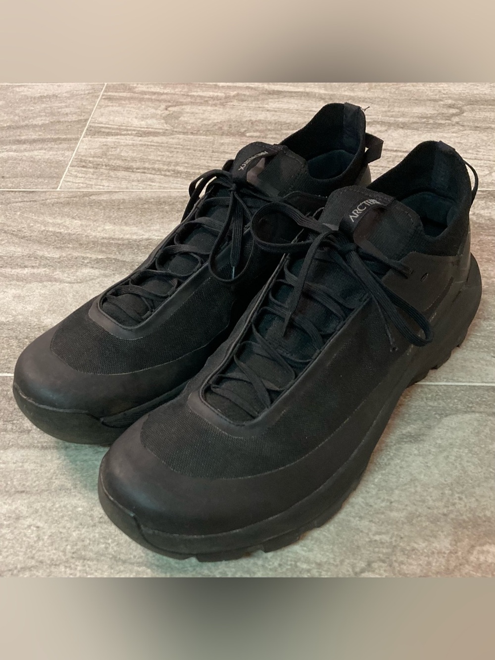 Arc'teryx Vertex Alpine Approach Black Men’s Athletic Lace-Up Sneakers Size 13